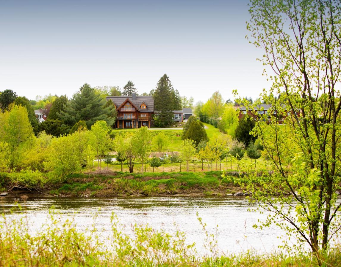 Hebergement "La Maison En Bois Rond" Sainte-Marie Exteriér fotografie