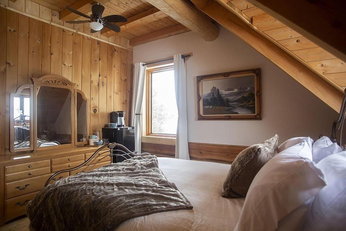 Hebergement "La Maison En Bois Rond" Sainte-Marie Exteriér fotografie